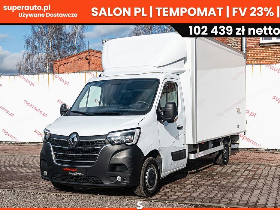 Renault Master Kontener 2.3 164KM  Tempomat !! Poduszka kierowcy !! Radio !!