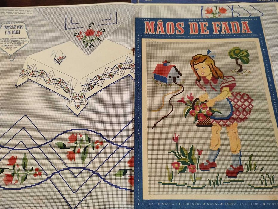 Mãos de Fada - Revista de Lavores ( Costura - Bordados)