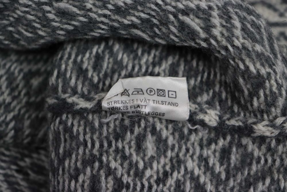 Bouviac męski wełniany sweter rozmiar M