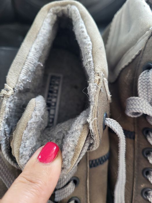 Buty Napapijri skora lekko ocieplane w srodku