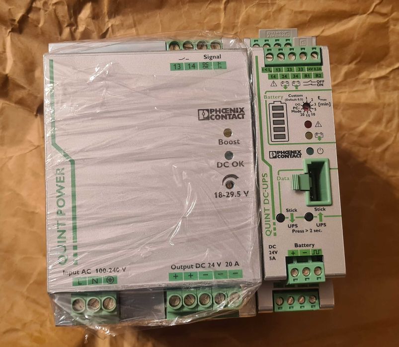 Блок живлення 24V 20A Phoenix Contact Quint-PS (UPS) зарядний 18-29,5V