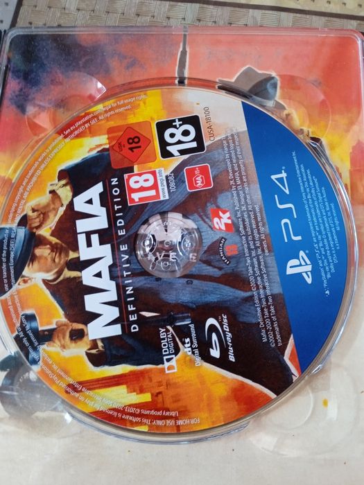 Гра Mafia trilogy на пс 4
