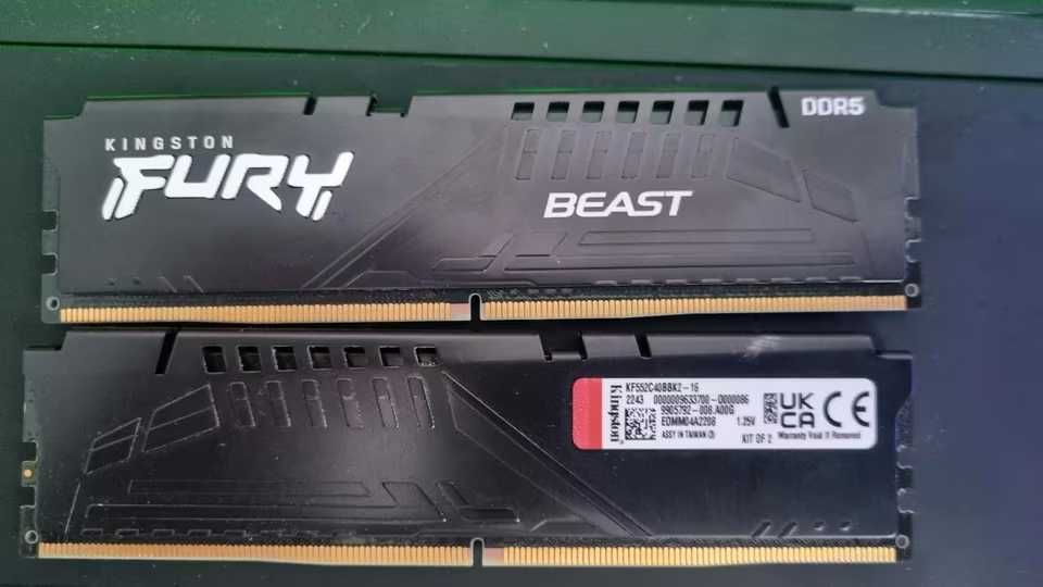 RAM Kingston FURY Beast DDR5 2x 8GB