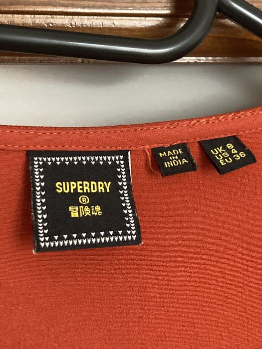 Sukienka kopertowa Superdry