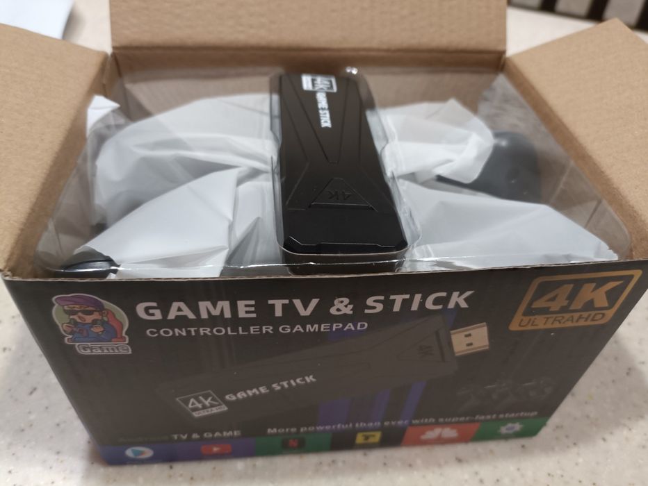 ігрова консоль 4K GT65 DATA FROG с Android TV +карта 64 гб