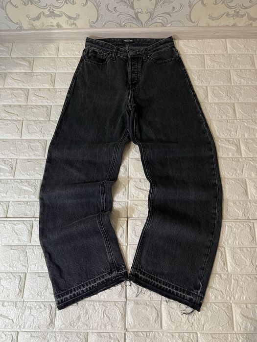 Baggy Jeans Black Flared Широкі Бегі Джинси