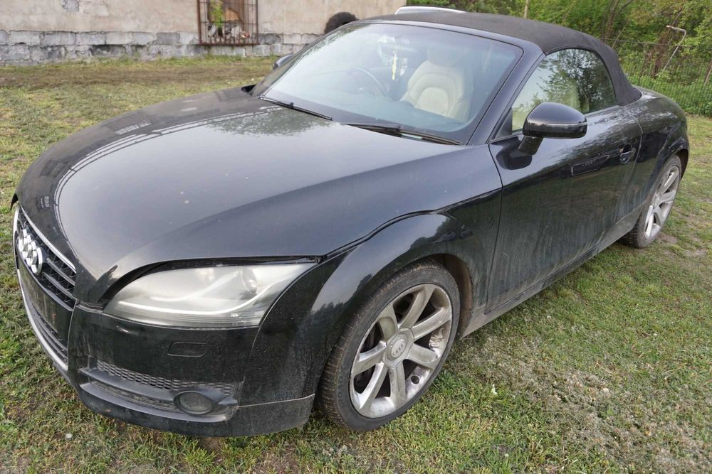 Audi TT 8J Quattro 3.2 SWAP maska zderzak LZ9Y Xenon silnik Bub Części