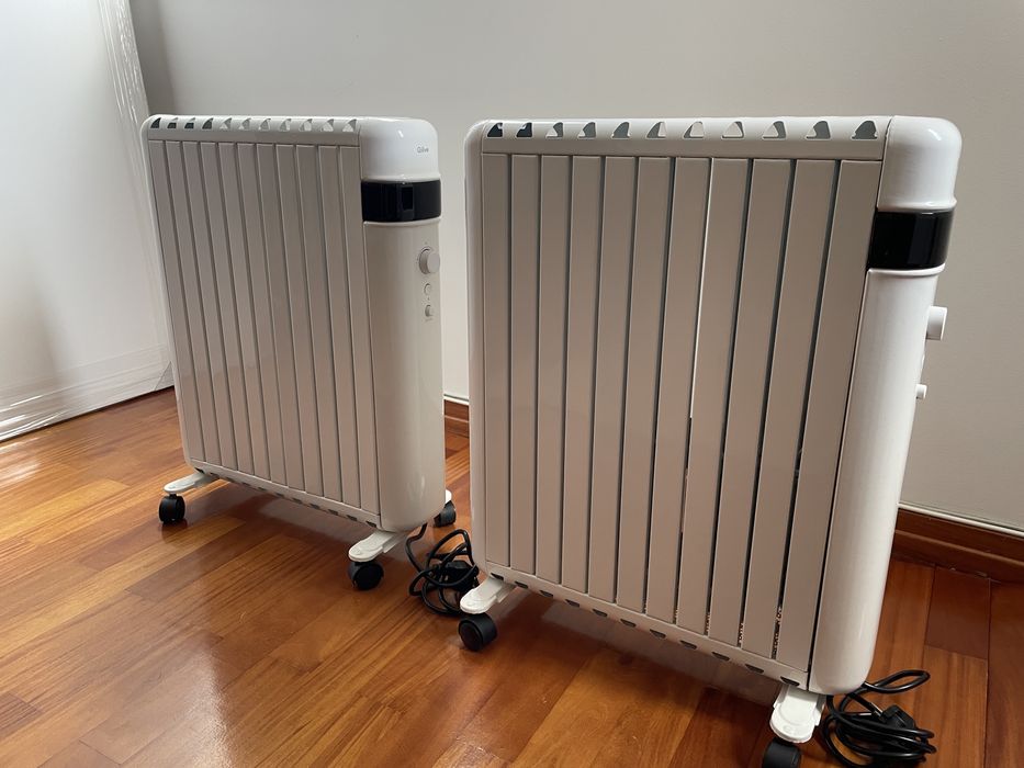 Dois aquecedores eletricos
