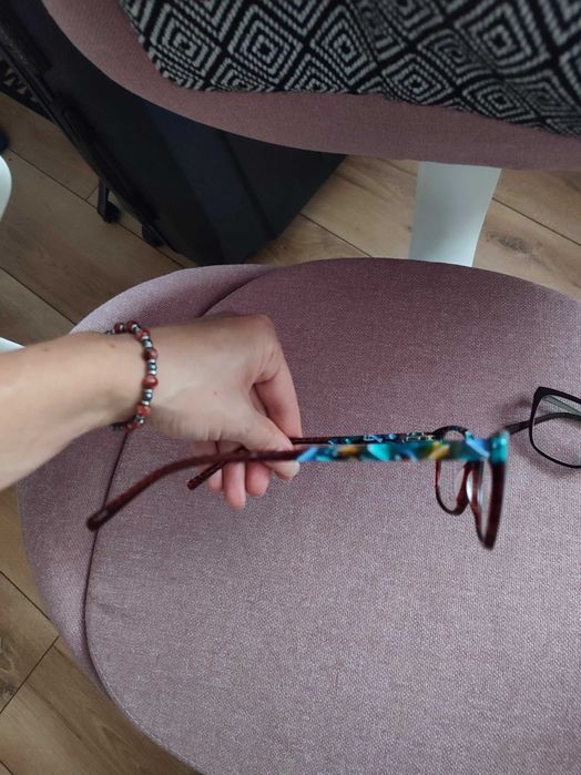 Okulary korekcyjne Belutti oprawki +1,00 lewe oko