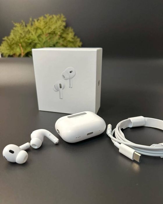 Найкращі бездротові Bluetooth Навушники Airpods Pro 2 Lux+ чохол