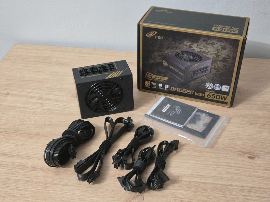 Zasilacz SFX FSP Fortron DAGGER PRO 650W 80 Plus Gold / na gwarancji
