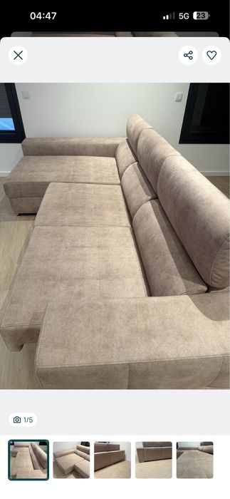 Sofa chaise long