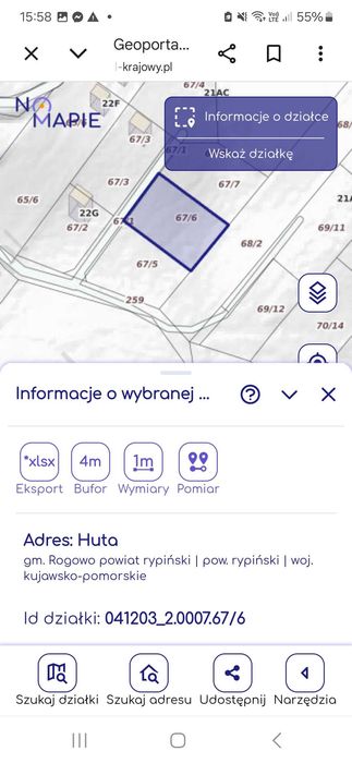 Działka rekreacyjna