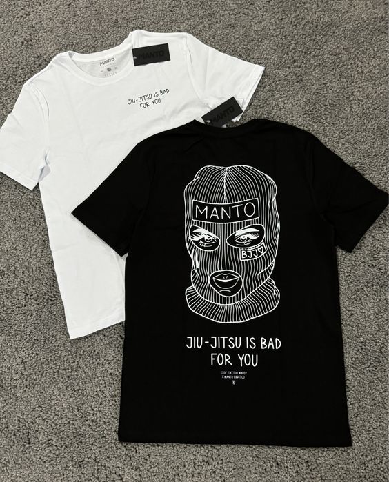 Футболка Manto Jiu Jitsu / Футболка Манто Маска / Футболка Манто Maska