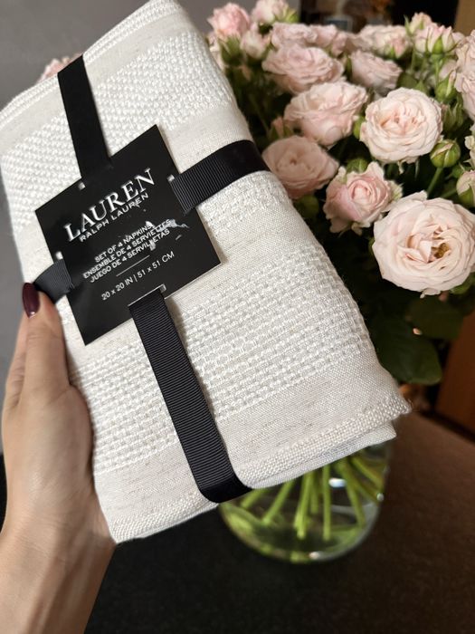 Ralph Lauren Serwetki serwety materialowe tekstylne