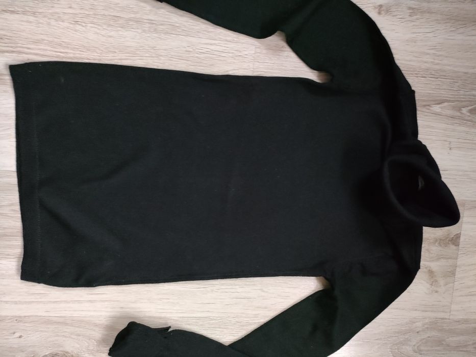 Czarny golf z dzianiny Sinsay XXS