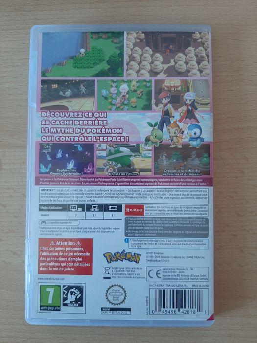 Pokemon Shining Pearl Nintendo Switch em Excelente Estado