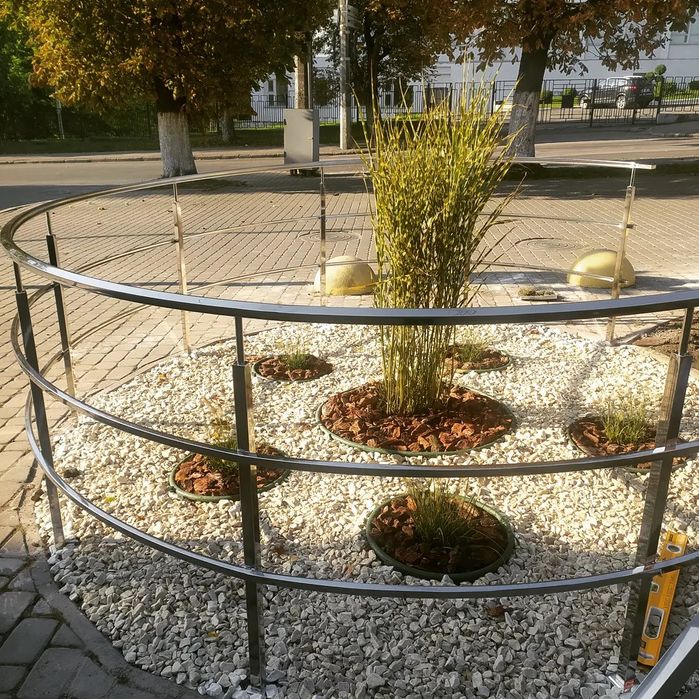 Поручні  перила сходи нержавійка металоконструкції