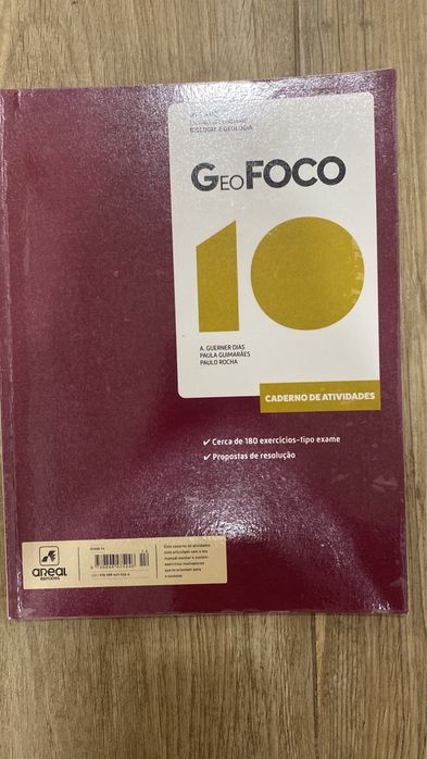 Caderno de atividade 10ano