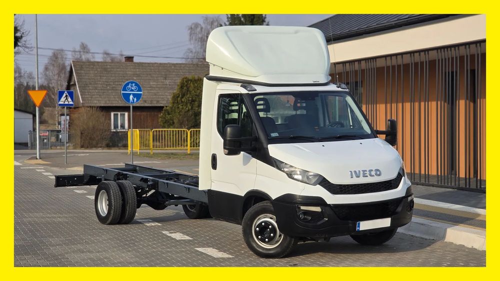 Iveco IVECO DAILY 72C18 3.0 150KM DMC 7200 ❗❗ RAMA DO ZABUDOWY / ROZSTAW OSI 4.75  / SALON POLSKA / KLIMATYZACJA / CHŁODNIA / PLANDEKA / LAWETA❗❗
