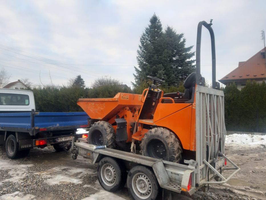 Roboty Ziemne wyburzenia transport Usługi koparka odsniezanie