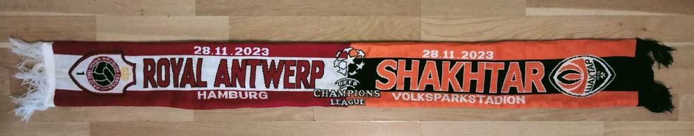 Шахтар" Донецьк - "Реал" Мадрид 2022 10 11 матчевий шарф