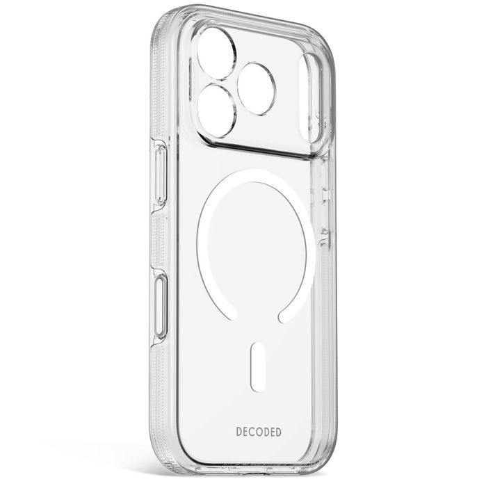 Decoded droptec transparent backcover - etui do iphone 18 pro max / 17 pro max kompatybilne z magsafe (transparant)