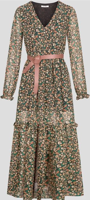 Sukienka maxi w kwiaty firmy Orsay