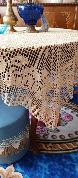 Obrus szydełkowy