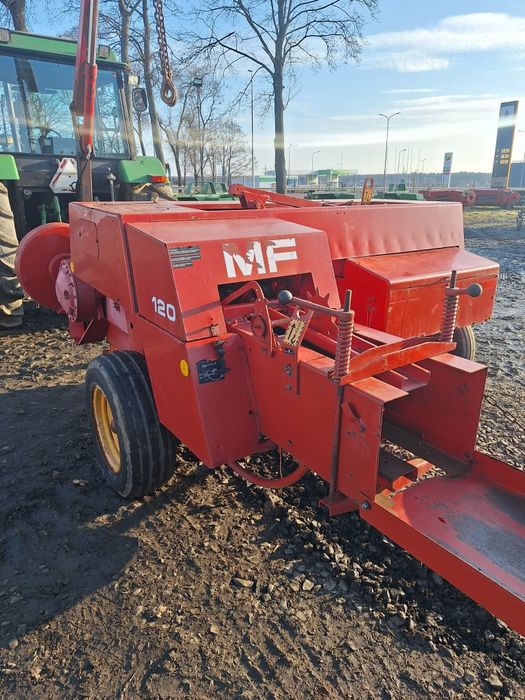 Прес підбирач , прес подборщик , тюкопрес MASSEY FERGUSON 120 . MF
под