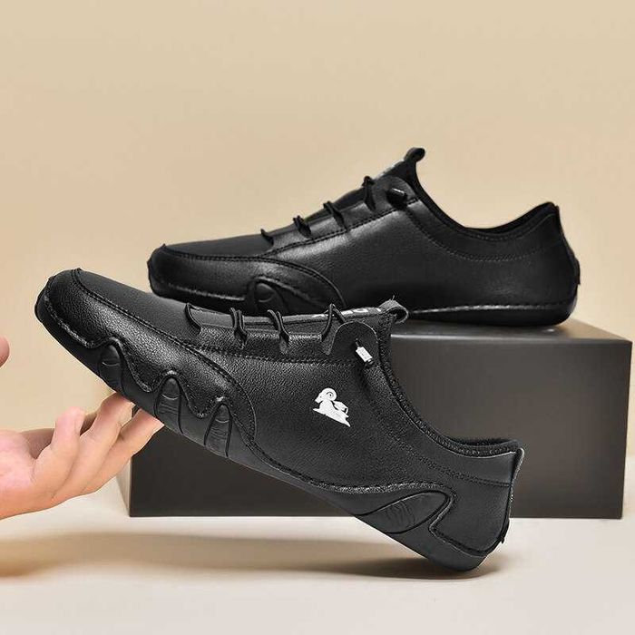 Шкіряні ортопедичні кеди для авто LDECK Barefoot  44-44.5 28.5см 28см barefeet барефіт