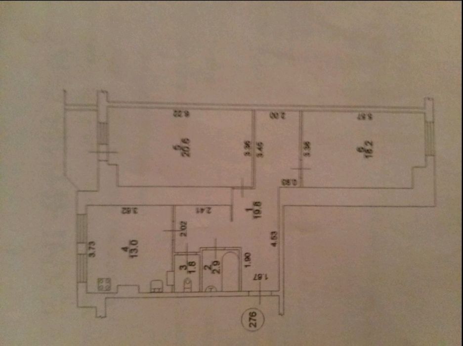 2-комнатная квартира по адресу (площадь 80 м²) - Atlanta.ua - фото 2