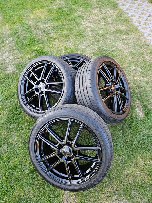 Felgi VOLVO FORD  ANZIO SPLIT 5x108 7.5x18 ET45 Diamond Black