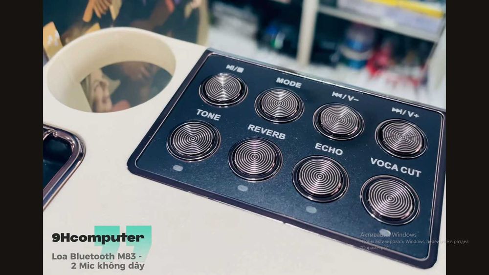 Мощная колонка Marshall M83 (40 ват)+ 2 микрофона | портативная блютуз