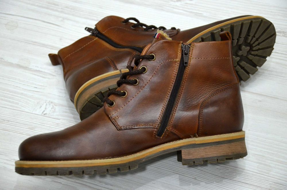Hechter, оригінал теплі шкіряні черевики, ботинки