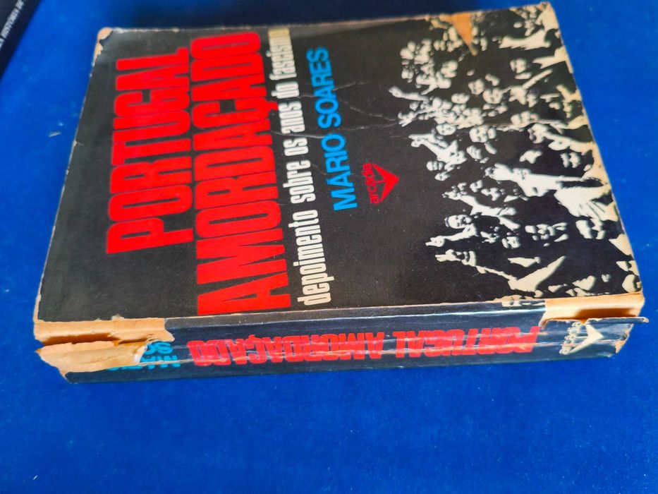 Livro "Portugal Amordaçado" - Mário Soares (Ed. Arcádia - 1974)