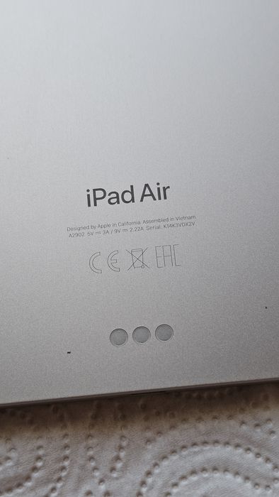Ipad air 6 generation m2 заблокований A2902