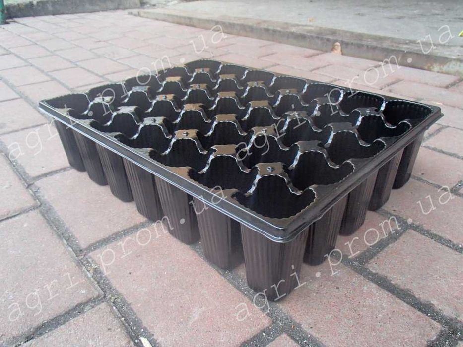 Касета з піддоном,  на 50 вічок. Ціна за 10 комплектів