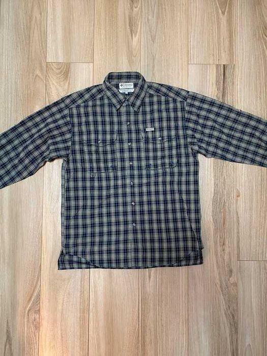 Męska koszula w kratkę Columbia