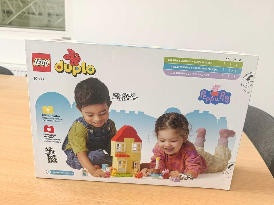 LEGO DUPLO 10433 „Dom urodzinowy Peppy” – NOWY