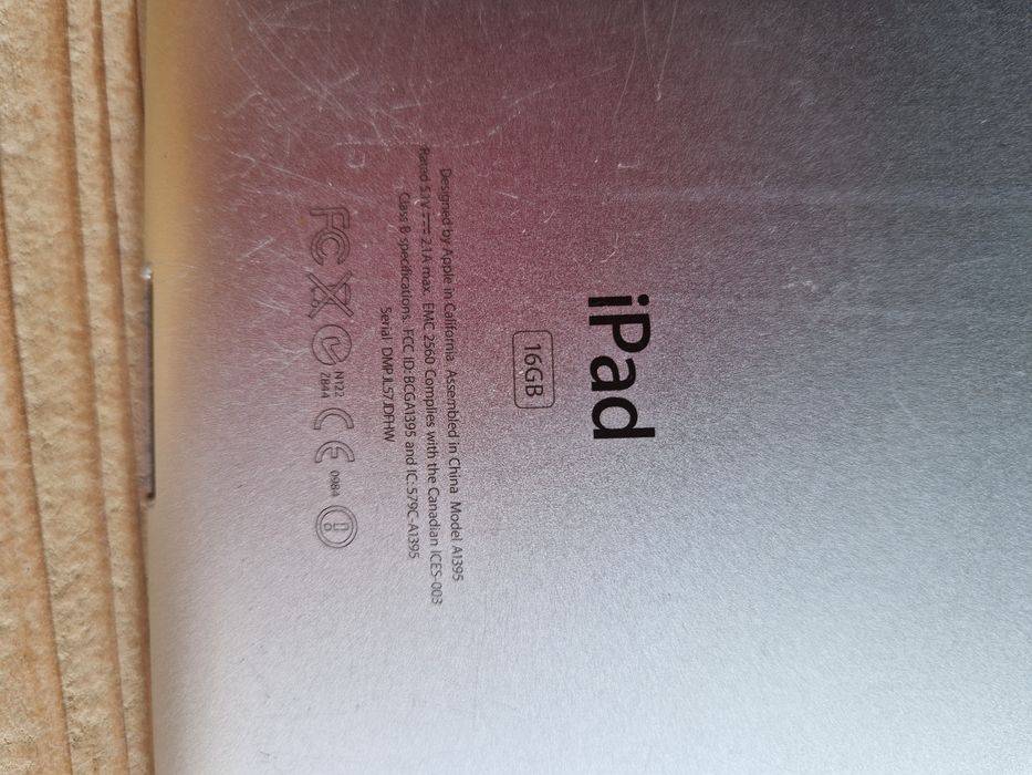 Apple iPad A1395 tablet 16 GB