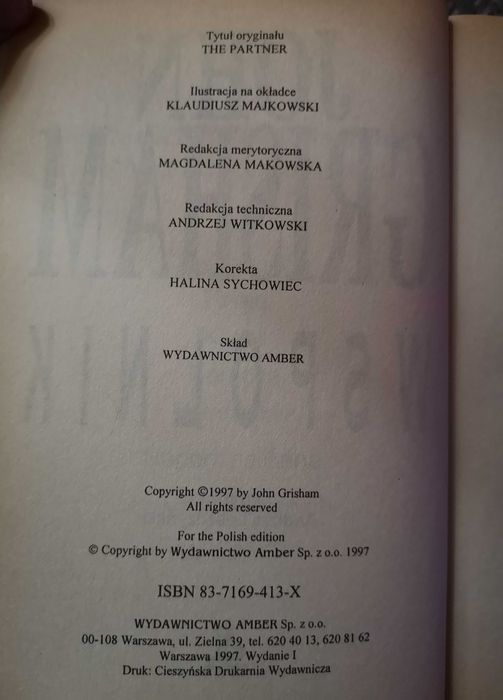 John Grisham - Wspólnik