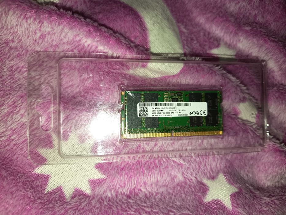 DDR5 16GB 4800MHz Micron SO-DIMM (MTC8C1084S1SC4BA1)