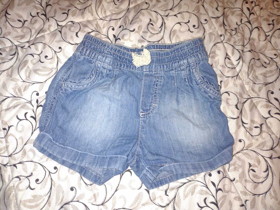 Spodenki jeansowe 80