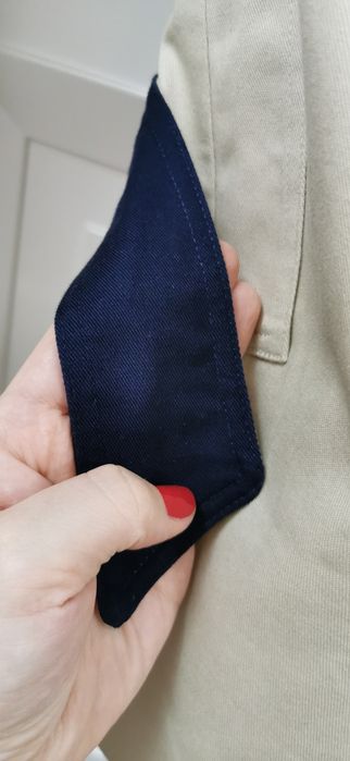 Płaszcz płaszczyk dwurzędowy ZARA prochowiec L 40