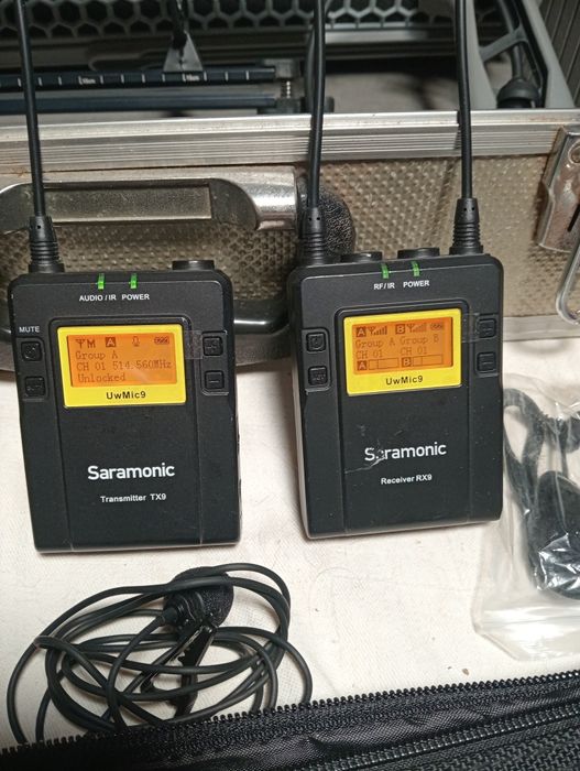 Kit de gravação audio ENG/Video e Cinema