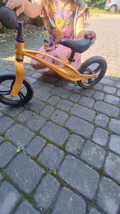 Rowerek biegowy Biegowka złoty stan idealny