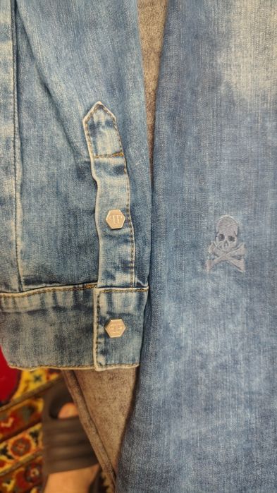 Продам  джинсову сукня philipp plein оригінал s-xs