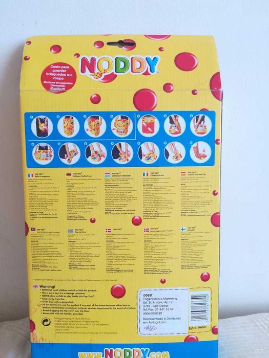 Cesto Arrumação Noddy (5 euros cada se comprar 12 unidades)