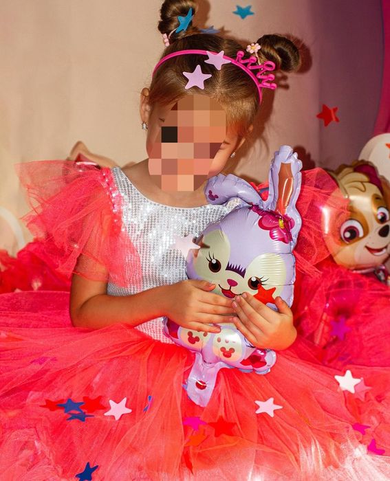 Сукня святкова рожева, яскрава, сукня цукерочка